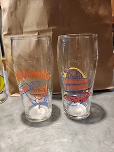 Juego de 2 vasos Speedee vintage de McDonald's - Imagen 1 de 5