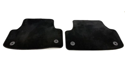AUDI A3 S3 2015-2020 JUEGO DE 2 ALFOMBRILLAS NEGRAS TRASERAS IZQUIERDA Y DERECHA OEM Foto 1 de 4