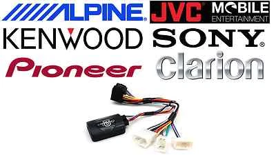 G.M. PRODUCTION Interfaccia comandi volante specifica TOYOTA Yaris da radio base da 2006 al 2012