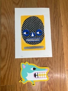 Malarko Art Print & Sticker Street Art Pop Andy Warhol Josh Keyes Shepard Fairey - Picture 1 of 4