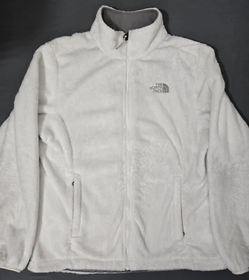 the north face womens fleece large high loft snow white - Image 1 of 4