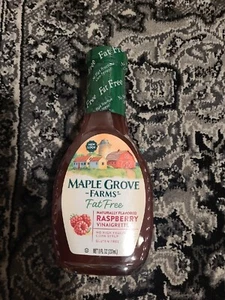 Maple Grove Farms Fat Free Salad Dressing, Raspberry Vinaigrette, 8 Ounce 2 Pcs - Picture 1 of 2