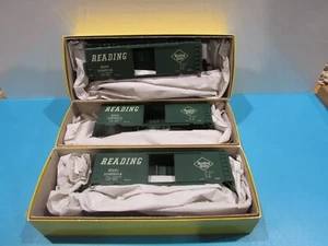 HO Scale Accurail 3404 (3) 40' AAR Steel Box Car Reading Lot#1234 - Picture 1 of 3