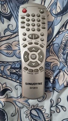 Telecomando per sinudyne sv12919 USATO OTTIMO ORIGINALE - Immagine 1 di 2