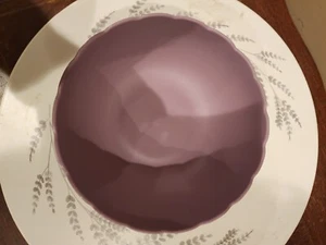 Set of 4 | MAINSTAYS Plastic Cereal Salad Bowls, Round, BPA Free Purple 38 oz - Picture 1 of 3