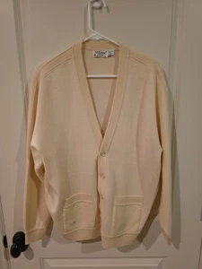 VTG 60s/70s St Croix Knits Men’s Mr. Roger’s Style Cardigan - Picture 1 of 7