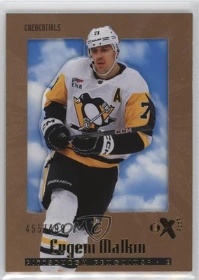 2023-24 Skybox E-X 2000 Credentials /499 Evgeni Malkin #25 - Image 1 of 2