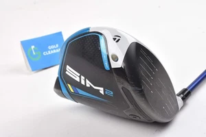 Taylormade SIM2 Driver / 9 Degree / X-Flex Diamana S+62 Shaft / Cracked Base - Picture 1 of 8