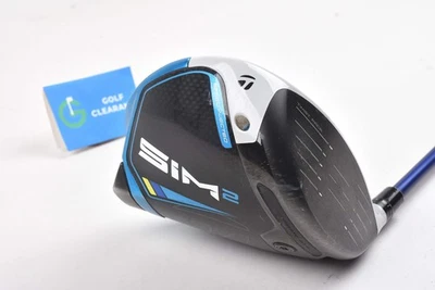 Taylormade SIM2 Driver / 9 Degree / X-Flex Diamana S+62 Shaft / Cracked Base - Image 1 of 4