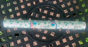 Vintage 1991 Rubbermaid IVY Kontaktpapier selbstklebend Handwerk & Zuhause Abdeckung 36 Quadratfuß  - Bild 1 von 6