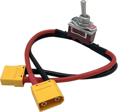 Large Current On-Off Electric Power Switch with XT90 XT90H Plug for RC Model Air - Image 1 of 4