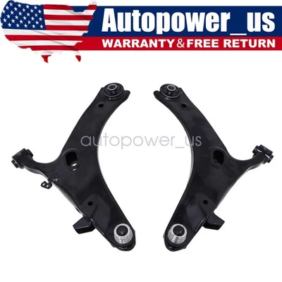 Brazos de control inferiores delanteros izquierdo y derecho con rótulas para Subaru Tribeca 2006-14 Foto 1 de 4