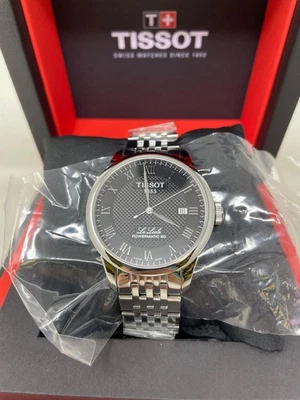 Reloj Hombre Tissot Le Locle Powermatic 80 Acero Inoxidable, 39mm Caja Negra Foto 1 de 4