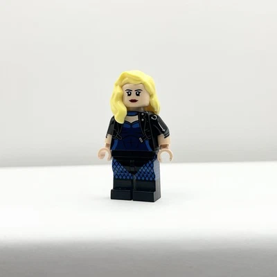 LEGO DC Comics Dazzle Brick Custom Black Canary Minifigure NEW - Image 1 of 3