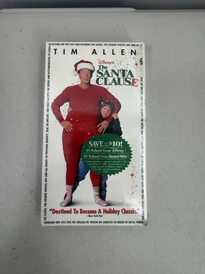 The Santa Clause VHS Disney Video Tape Movie  90s Holiday Christmas Classic New - Image 1 of 3