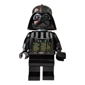 Lego Star Wars Alarm Clock Darth Vader Mini Figure Light Up 9” Tall Work - Picture 1 of 4