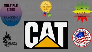 Calcomanía de vinilo CAT CATERPILLAR gráfica para equipo de tractor pegatina - Imagen 1 de 11