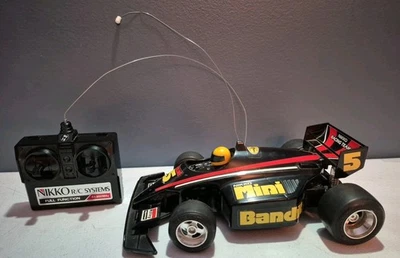 Nikko RACING TEAM MINI BANDIT FI Car Tested/Works -W/Remote -Made In Korea *READ - Image 1 of 4