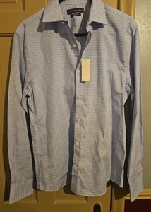 Tommy Hilfiger Slim Fit 100% Baumwolle 15 1/2 34/35 Medium Langarm Hemd - Bild 1 von 5