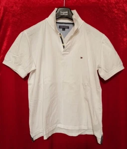 Tommy Hilfiger Poloshirt Gr. M Weiß - Bild 1 von 6