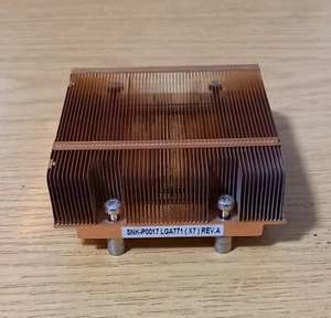 LGA771 SNK-P0017 (X7) COPPER INTEL CPU HEATSINK - Picture 1 of 3