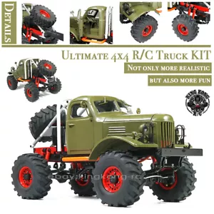 Kingkong RC 1/12th Q157 Mud Monster 4x4 RC Car Crawler Truck w/Metal Chassis KIT - Picture 1 of 12