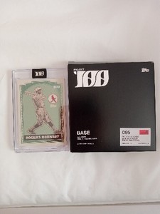 2022 Topps Project100 #95 ⚾️ Rogers Horsnby by Mike Willcox ⚾️ Cardinals #98/299