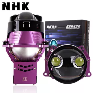 NHK Laser 3.0'' Bi LED Projector Hyperboloid Lens 50000LM Retrofit Headlight DIY - Picture 1 of 8