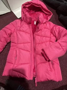 so girls small pink winter coat - Picture 1 of 1