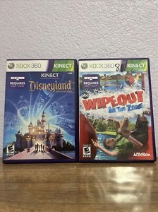 Kinect Disneyland Adventures (2011) & Wipeout In The Zone (2011) Xbox 360 Set - Bild 1 von 7