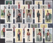 UNITED DAIRIES-FULL SET- BRITISH UNIFORMS OF THE 19TH CENTURY 1962 (25 CARDS)