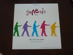 Genesis Live The Way We Walk Band 2 Promo LP Schallplatte Foto flach 12x12 Poster - Bild 1 von 2