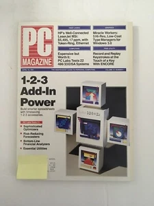 PC Magazine APR 16, 1991 Vol. 10 No. 7 Back Issue COMPUTER Magazine - Optimizers - Picture 1 of 3