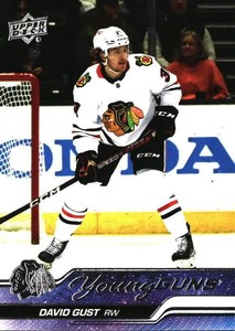 DAVID GUST 2023-24 UPPER DECK YOUNG GUNS # 218