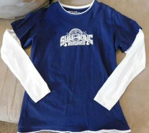 SUN KING BREWERY Women's Long Sleeve Navy Shirt Large - Picture 1 of 4