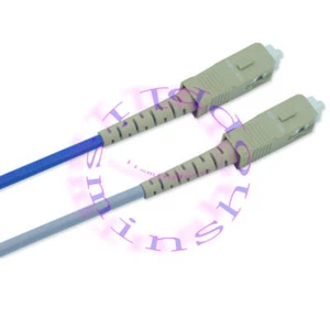 60M Indoor Armored Fiber Cable MM SC UPC-SC UPC Duplex Fiber Optic Patch Cord - Afbeelding 1 van 1
