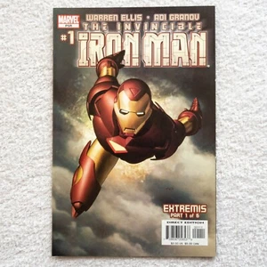 The Invincible IRON-MAN #1 Extremis Part 1 - Marvel Comics 2005 NM - Picture 1 of 4
