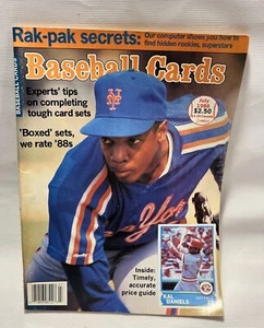 Julio 1988 * Revista de tarjetas de béisbol * Dwight Gooden New York Mets. Excelente estado - Imagen 1 de 6