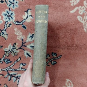 1850 DISSERTATIONS ON THE PROPHECIES by THOMAS NEWTON antique AMERICANA - Picture 1 of 12