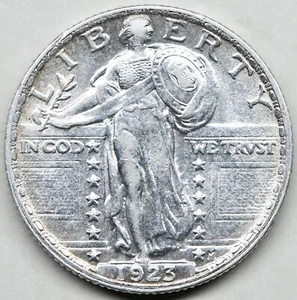 1923 standing liberty quarter - Picture 1 of 4