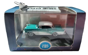 Oxford HO 1955 Buick Century, blanco turquesa/blanco, nuevo en caja - Imagen 1 de 4