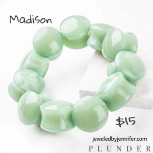 Plunder Design Armband "Madison"! Neuwertige Perlen, elastisch. - Bild 1 von 3