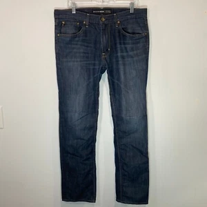 Big Star BKE Buckle Division Slim Straight Dark Wash Denim Jeans 34 x 31 - Bild 1 von 7