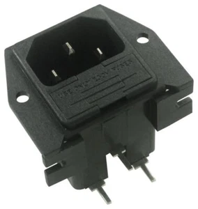 BULGIN LIMITED - Inlet, IEC, Fused, PCB Mount - Picture 1 of 1