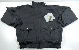 GERBER OUTERWEAR THRILLER SX JACKET 71DX1 MIDNIGHT NAVY / HI-VIS YELLOW LG REG - Picture 1 of 6