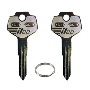 2 Uncut Keys For Subaru & Nissan Vehicles Replacement Uncut Blade X123 / DA25 - Picture 1 of 2