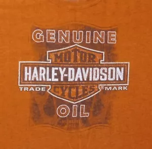 Harley Davidson Motorcycle Oil Smokey Mountains t shirt Tennessee - Picture 1 of 5