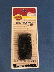 Model Power Track Spikes #220 LONG NOS ~ SEALED - Picture 1 of 2