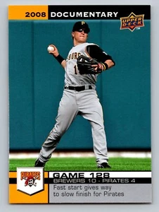 Nate McLouth 2008 Upper Deck Documentary #3874 Pittsburgh Pirates Baseball Card - Picture 1 of 2