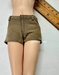 1/6 Shorts Khaki For 12" Female Action Figure Doll KUMIK VERYCOOL Doll Accessory - Picture 1 of 3